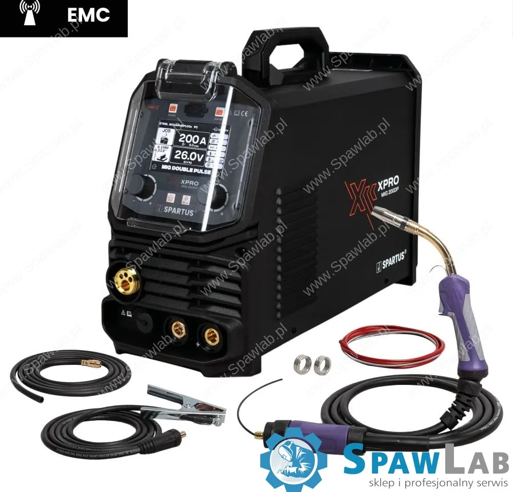 Spartus XPro MIG 200 Dual Pulse Pakiet