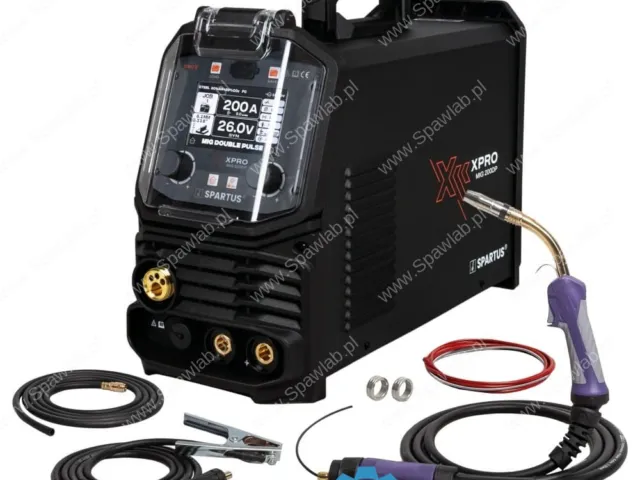 Spartus XPro MIG 200 Dual Pulse Pakiet