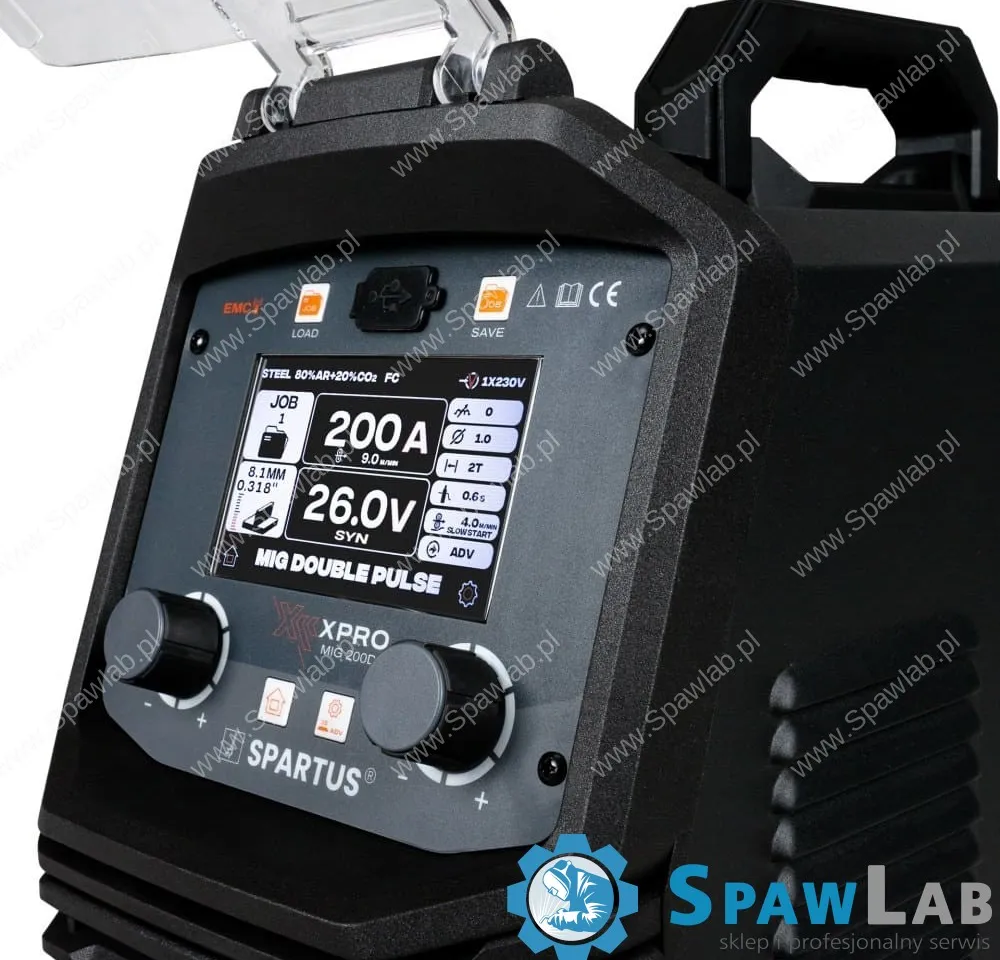 Spartus XPro MIG 200 Dual Pulse Pakiet MIG TIG MMA, zdjęcie 11