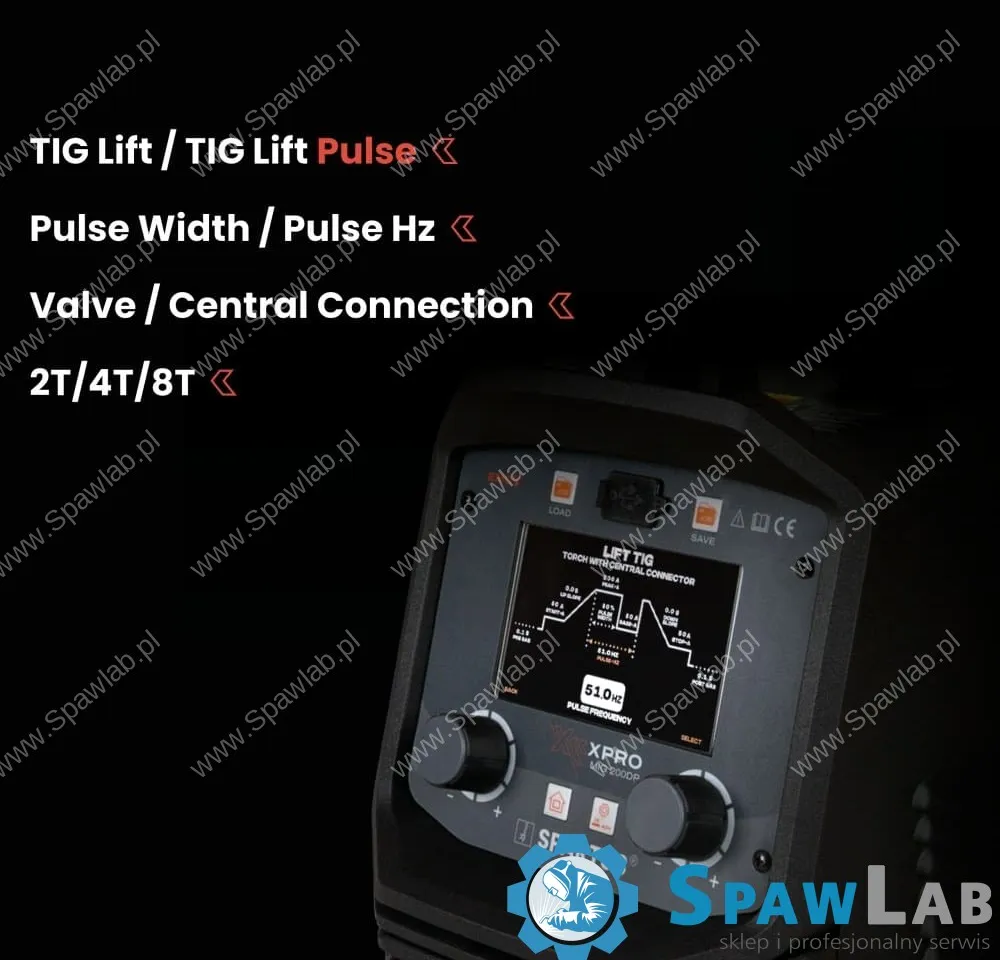 Spartus XPro MIG 200 Dual Pulse Pakiet MIG TIG MMA, zdjęcie 4