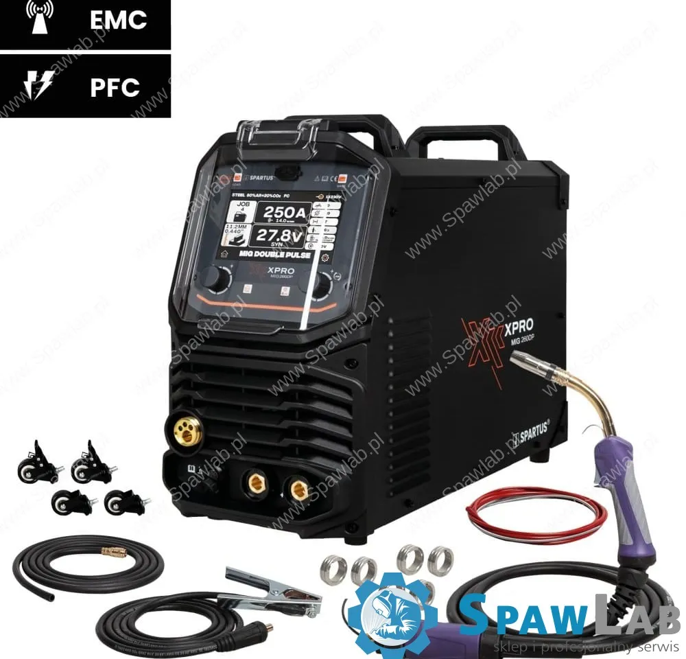 Spartus XPro MIG 260 Dual Pulse Pakiet