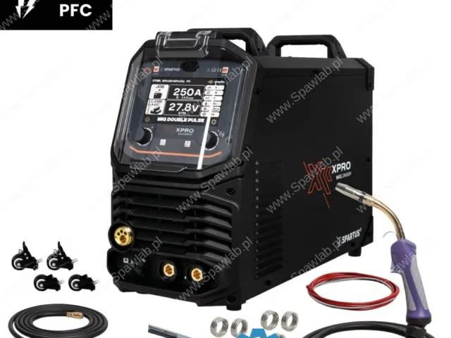 Spartus XPro MIG 260 Dual Pulse Pakiet