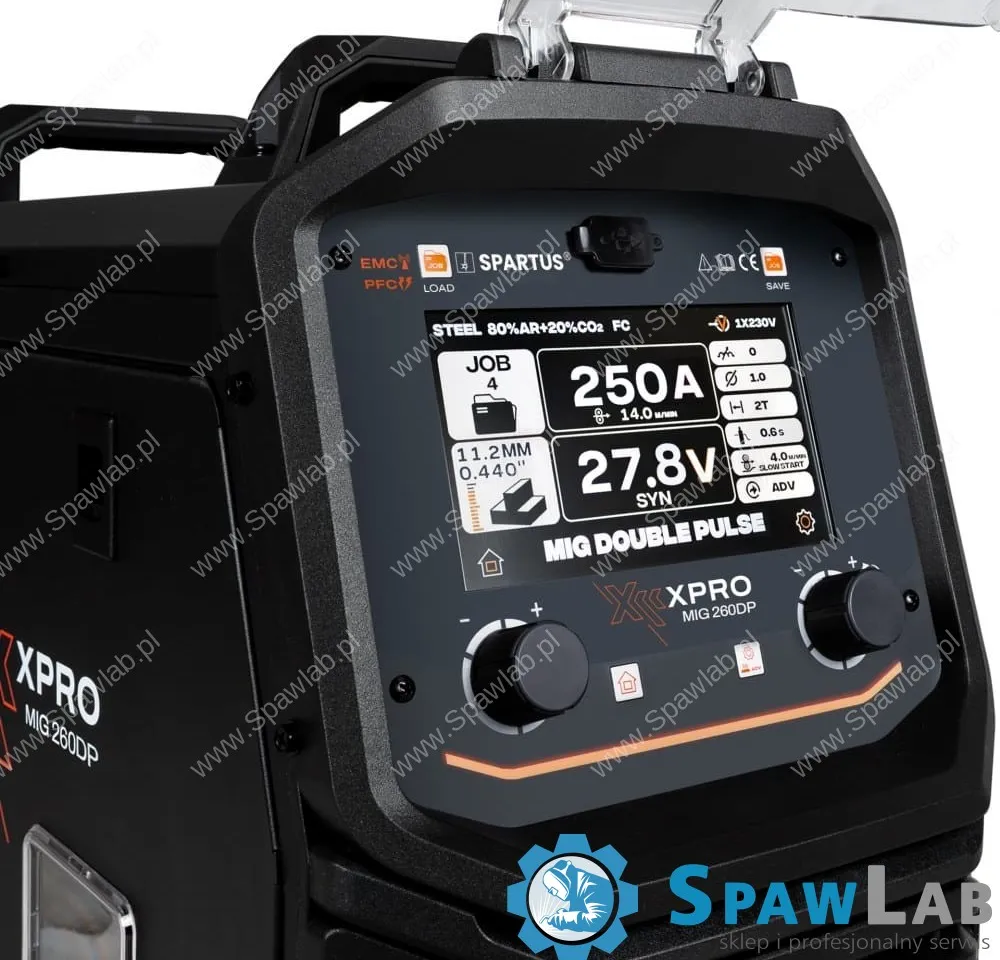 Spartus XPro MIG 260 Dual Pulse Pakiet, zdjęcie 11