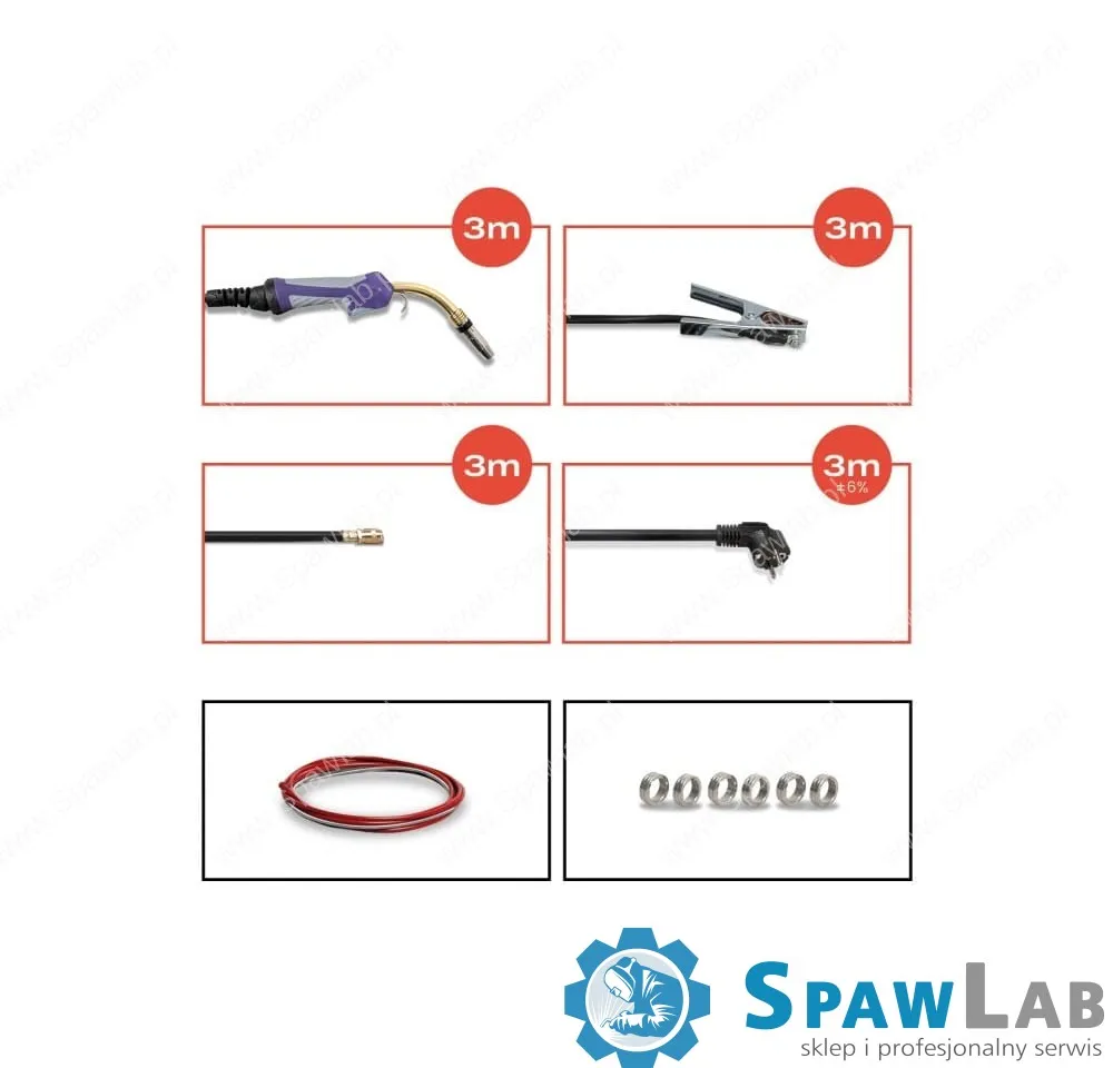 Spartus XPro MIG 260 Dual Pulse Pakiet, zdjęcie 6