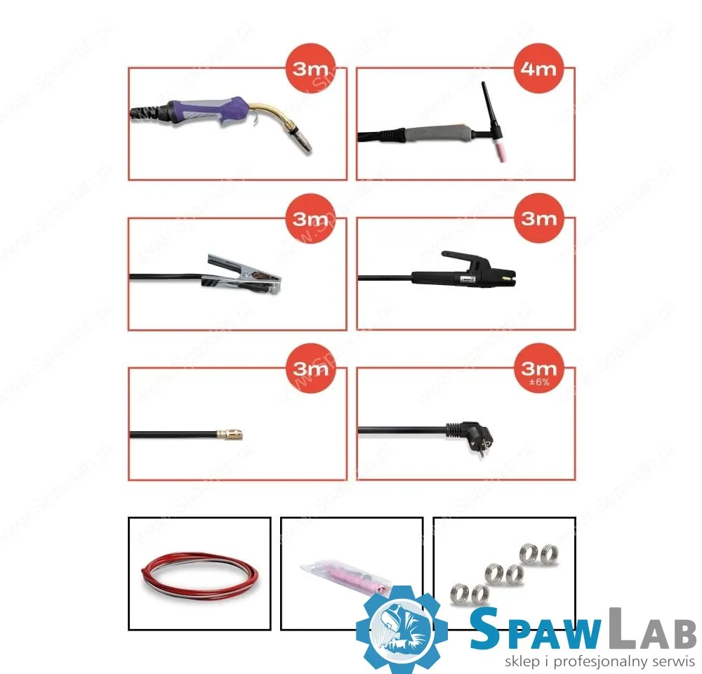 Spartus XPro MIG 260 Dual Pulse Paket MIG TIG MMA, Bild 6