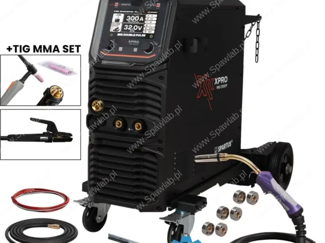 Spartus XPro MIG 300 Dual Pulse Pakiet MIG TIG MMA