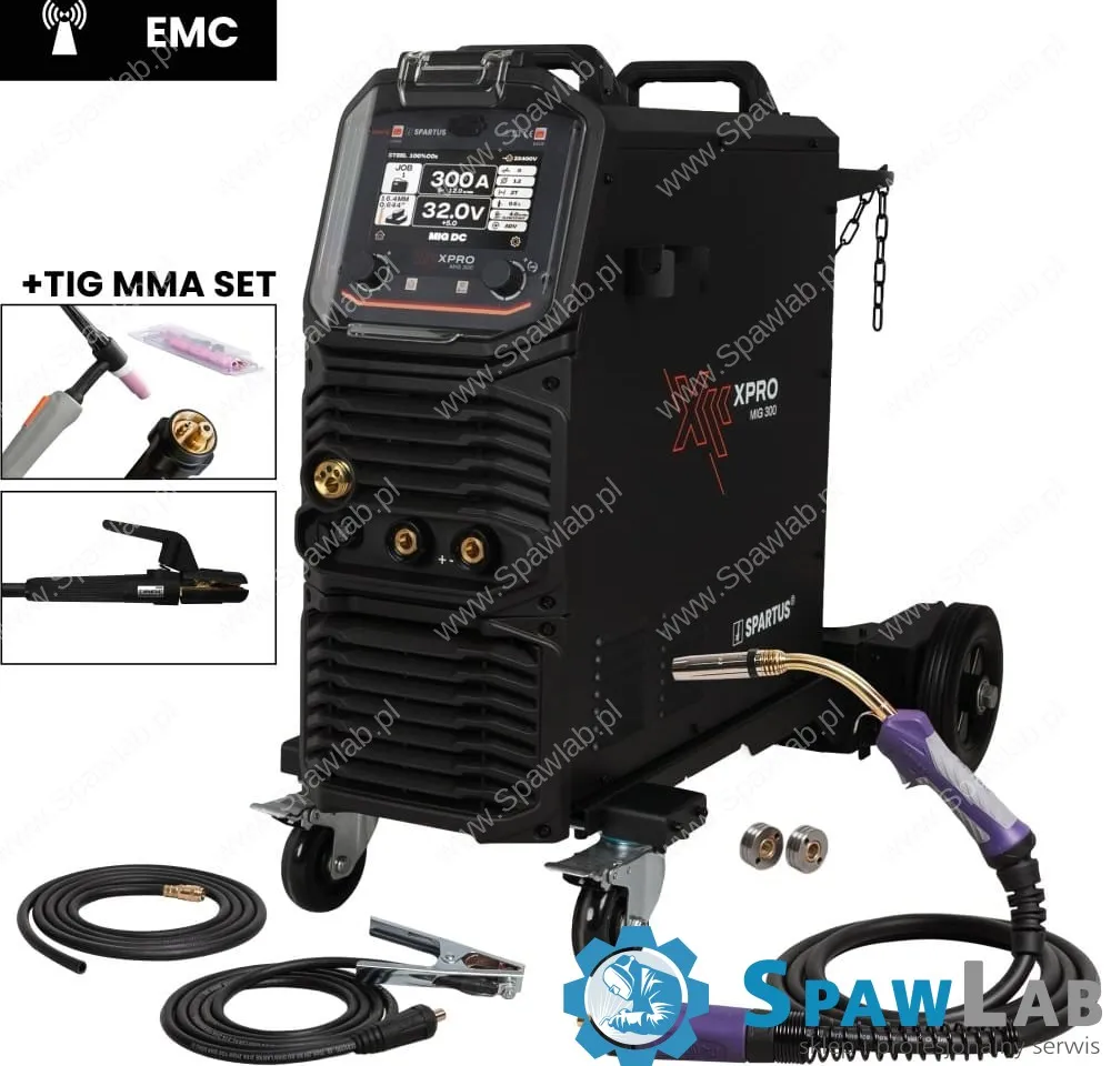 Spartus XPro MIG 300 Pakiet MIG TIG MMA
