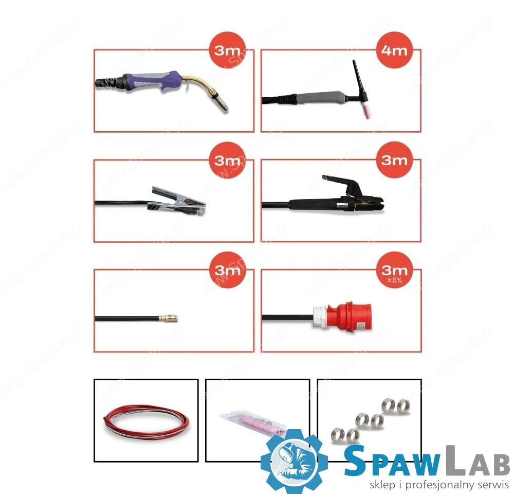 Spartus XPro MIG 310 Dual Pulse Pakiet MIG TIG MMA, zdjęcie 6