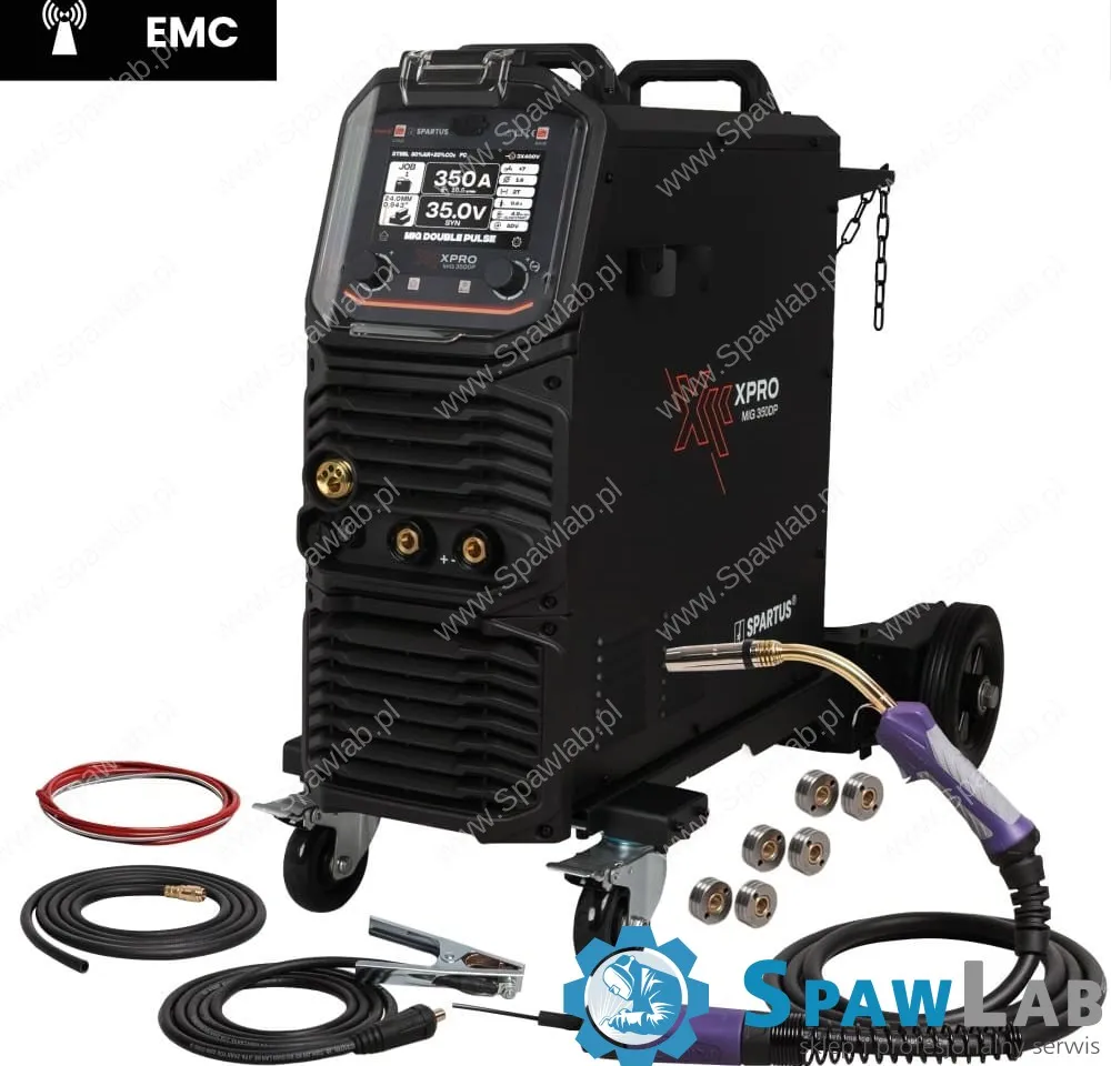 Spartus XPro MIG 350 Dual Pulse Pakiet