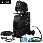 Spartus XPro MIG 500 Dual Pulse [źródło, chłodnica, podajnik, wózek, przewód zespolony 5m] pakiet