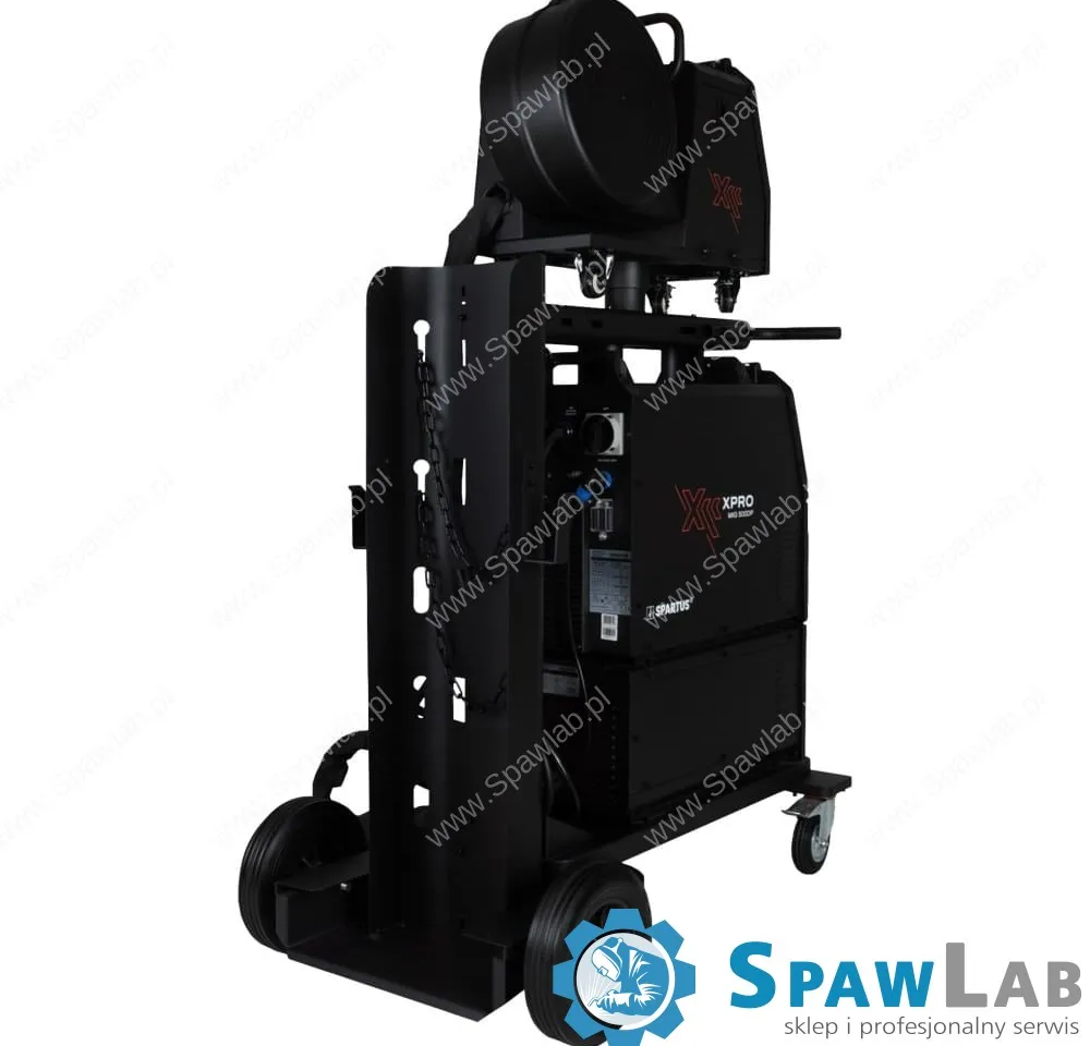 Spartus XPro MIG 500 Dual Pulse [źródło, chłodnica, podajnik, wózek, przewód zespolony 5m] pakiet, zdjęcie 12