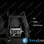 Spartus XPro MIG 500 Dual Pulse [źródło, chłodnica, podajnik, wózek, przewód zespolony 5m] pakiet, zdjęcie 3