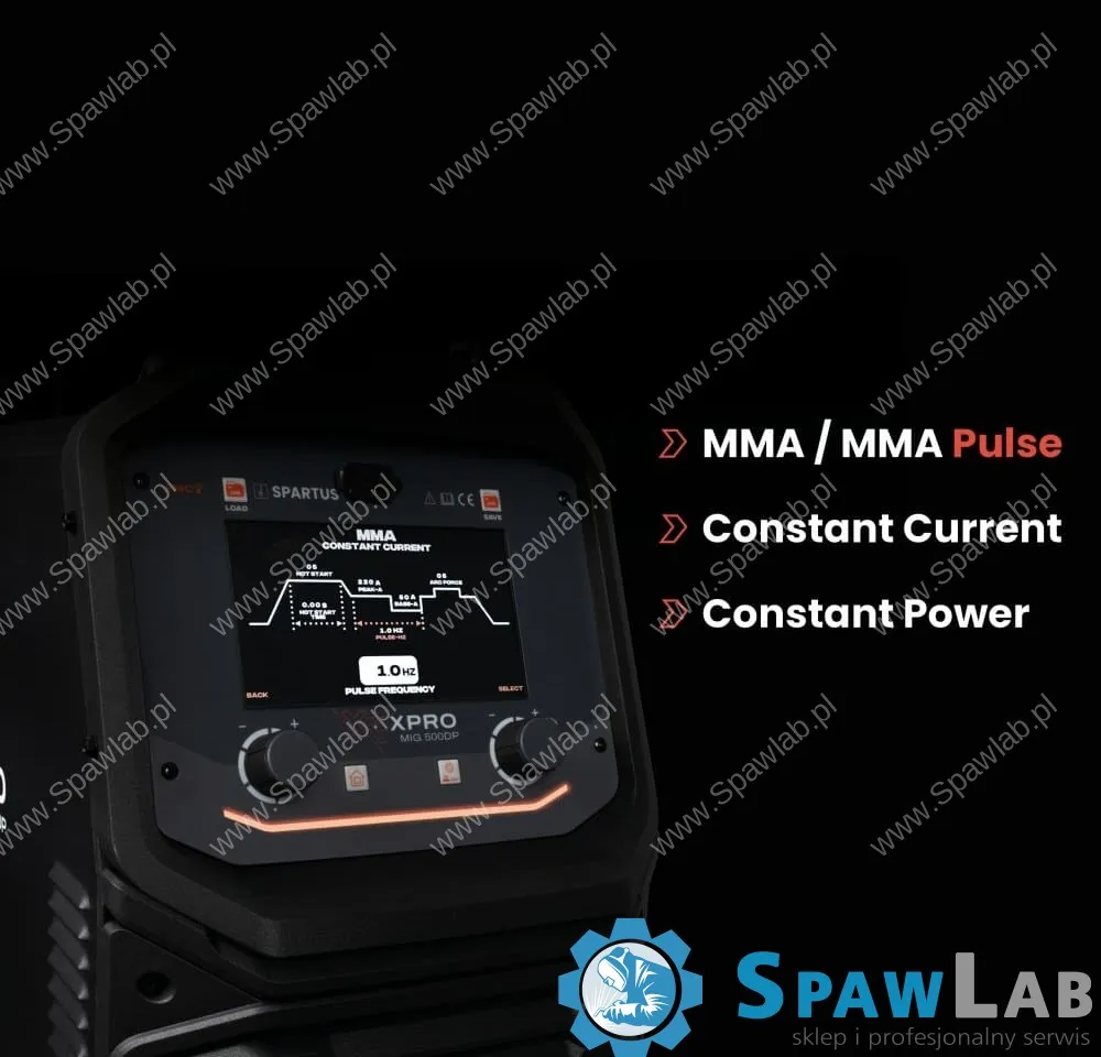 Spartus XPro MIG 500 Dual Pulse [źródło, chłodnica, podajnik, wózek, przewód zespolony 5m] pakiet, zdjęcie 5