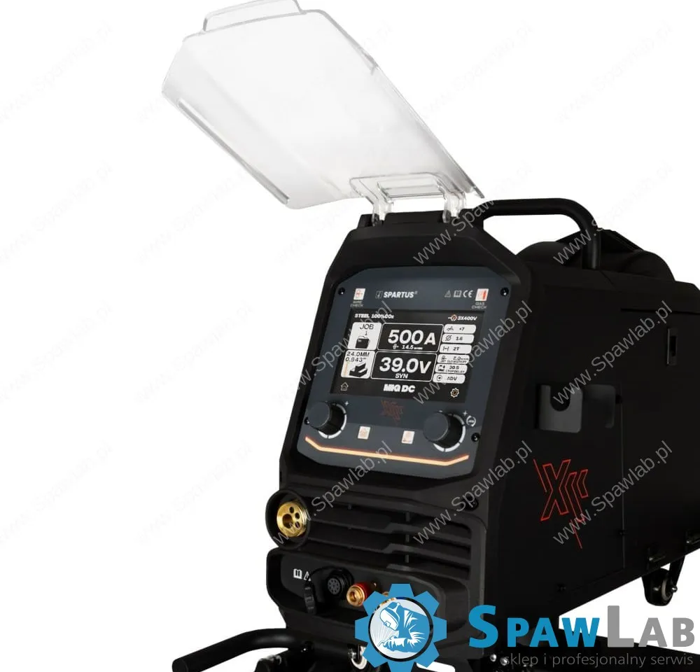 Spartus XPro MIG 500 Dual Pulse [źródło, chłodnica, podajnik, wózek, przewód zespolony 5m] pakiet, zdjęcie 8