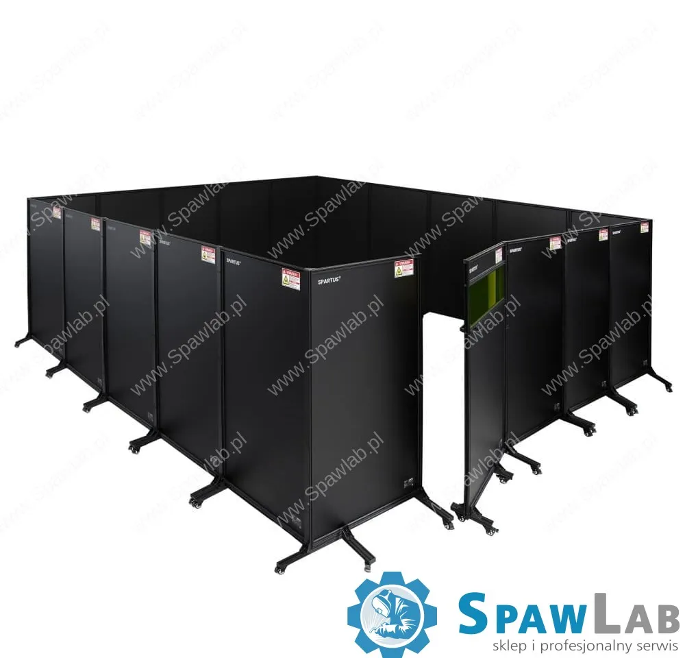 Spartus Zabudowa stanowiska 5560×5500 do spawania laserowego