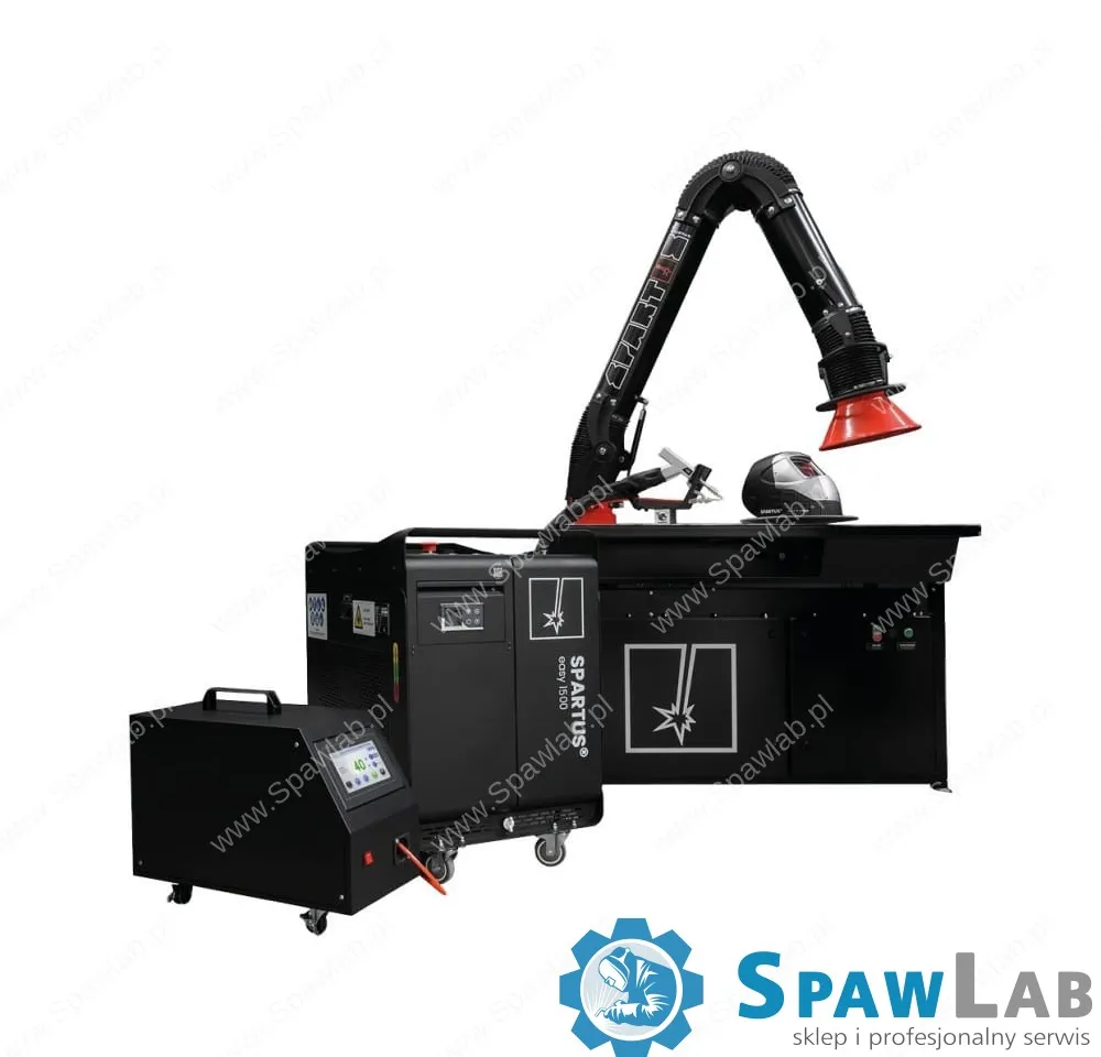 Spartus Zabudowa stanowiska 6000x4000x2250 do spawania laserowego z dachem i wyposażeniem, zdjęcie 2