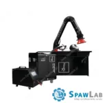 Spartus Zabudowa stanowiska 6000x4000x2250 do spawania laserowego z dachem i wyposażeniem, zdjęcie 2