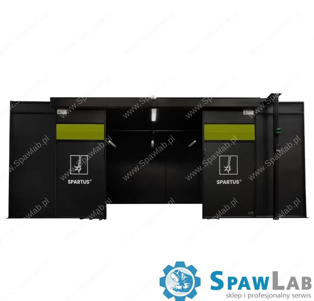 Spartus Zabudowa stanowiska 6000x4000x2250 do spawania laserowego z dachem i wyposażeniem, zdjęcie 5