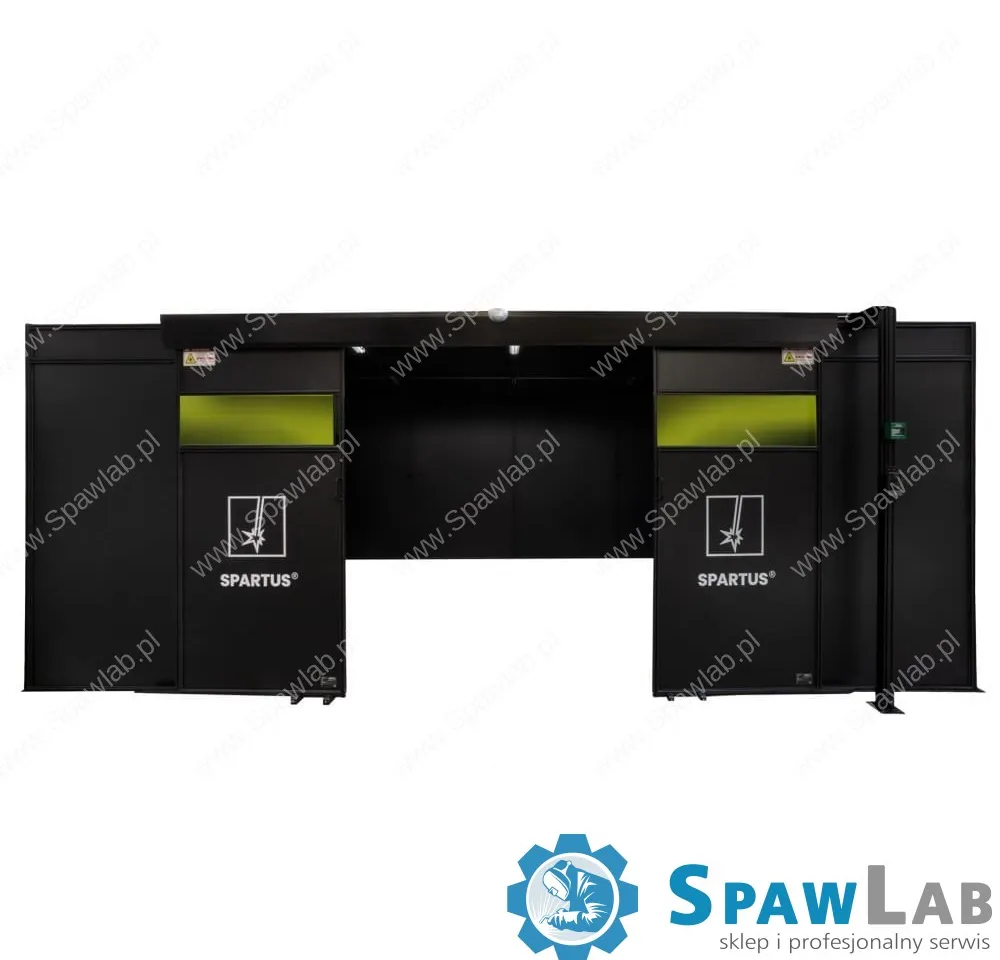 Spartus Zabudowa stanowiska 6000x4000x2250 do spawania laserowego z dachem i wyposażeniem, zdjęcie 8
