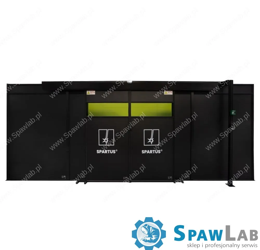 Spartus Zabudowa stanowiska 6000x4000x2250 do spawania laserowego z dachem i wyposażeniem, zdjęcie 9