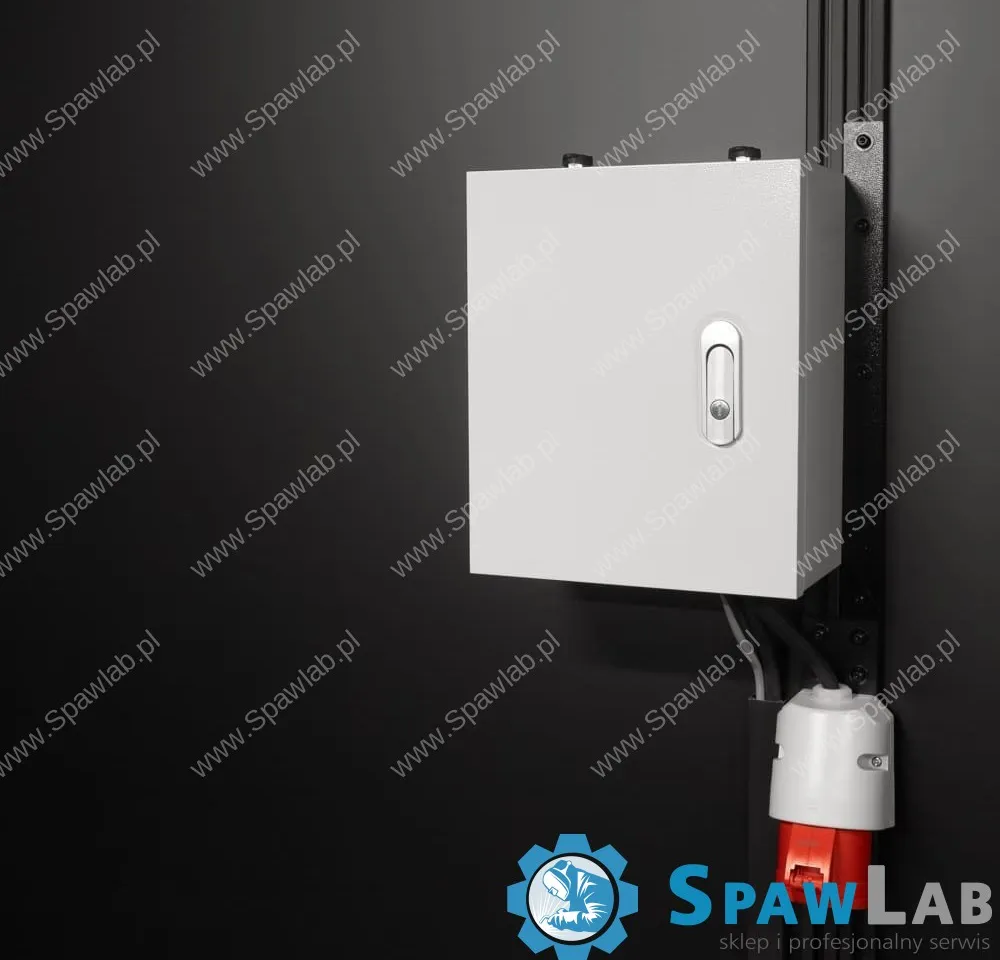 Spartus Zabudowa stanowiska 6000x4000x2250 do spawania laserowego z wyposażeniem, zdjęcie 12