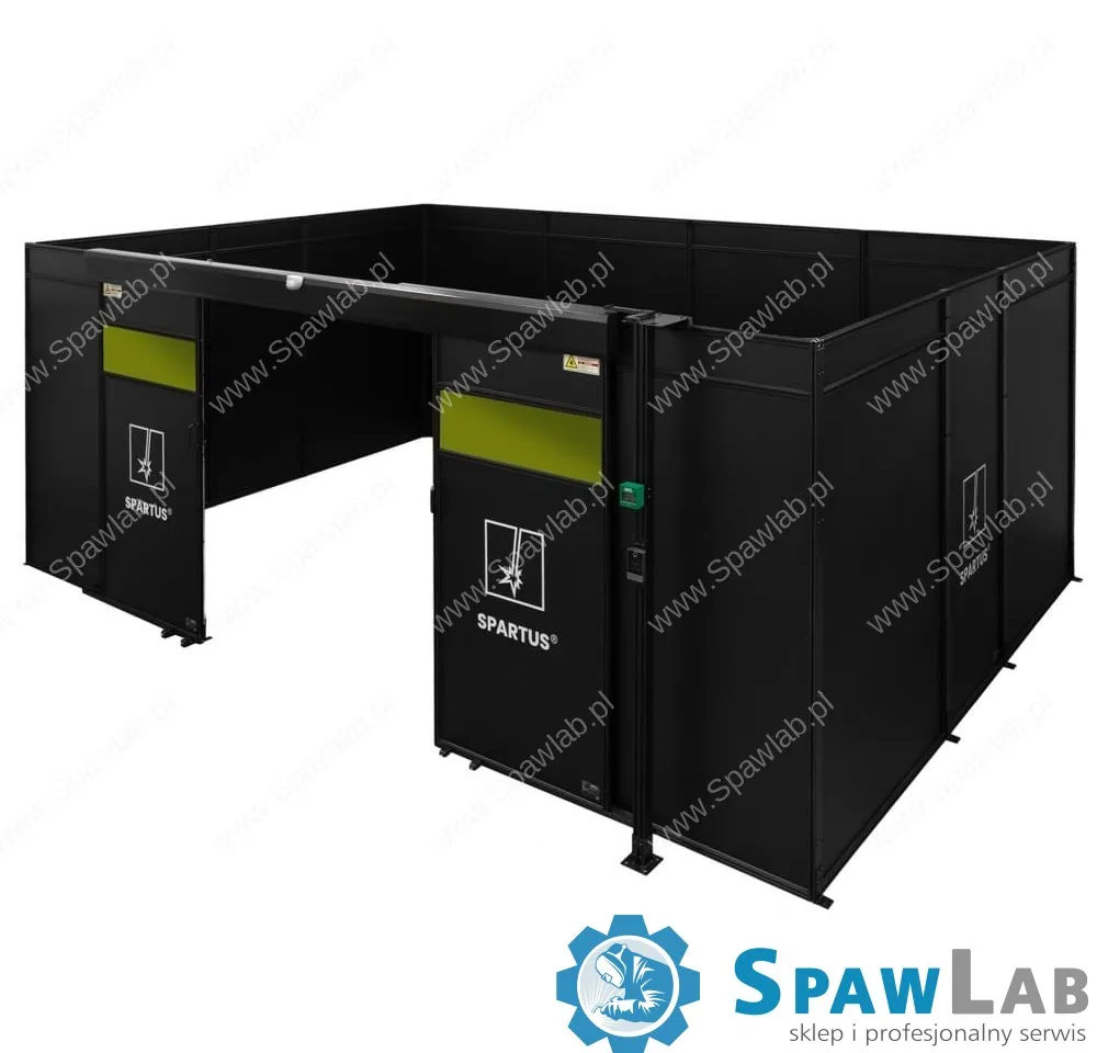 Spartus Zabudowa stanowiska 6000x4000x2250 do spawania laserowego z wyposażeniem, zdjęcie 3