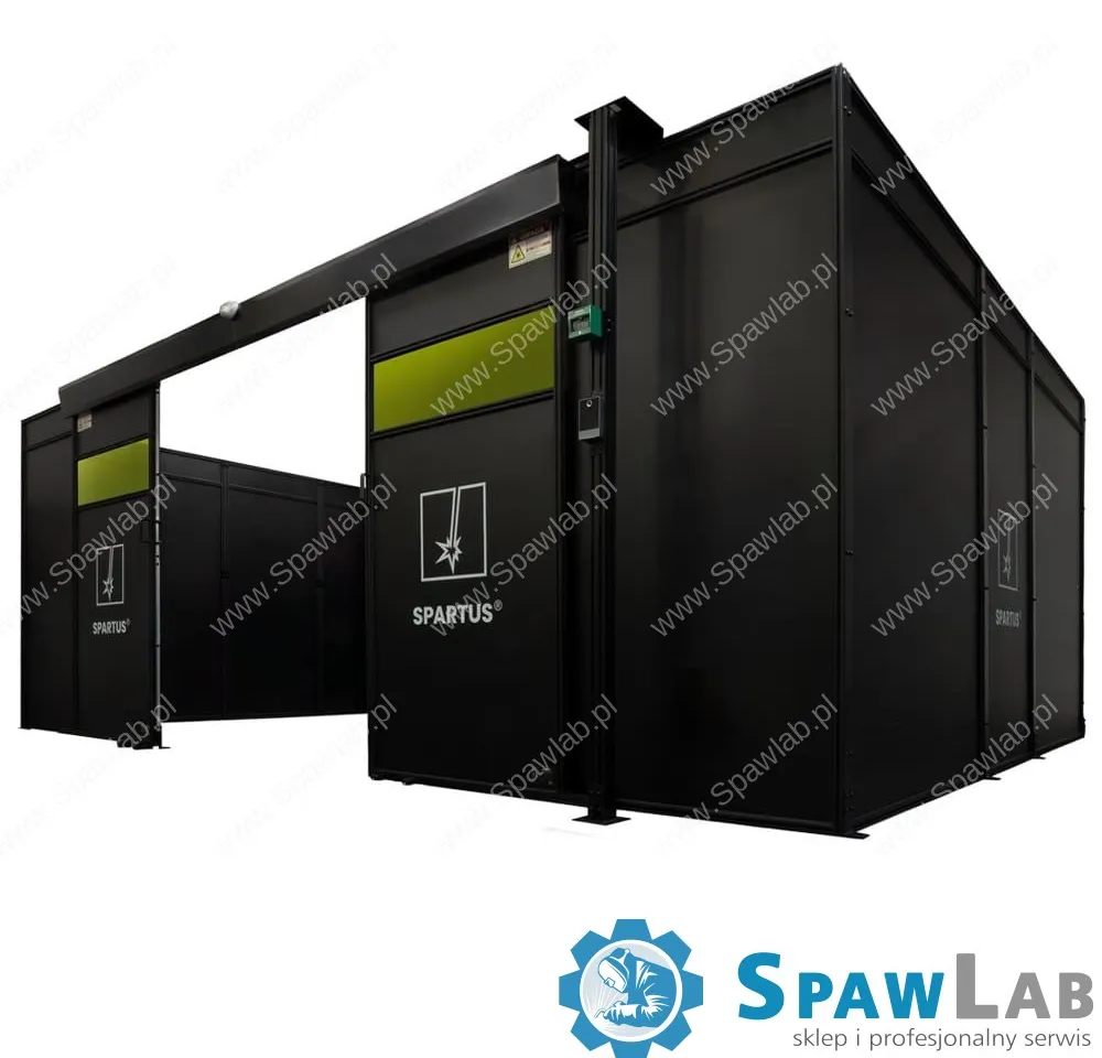 Spartus Zabudowa stanowiska 6000x4000x2250 do spawania laserowego z wyposażeniem, zdjęcie 5