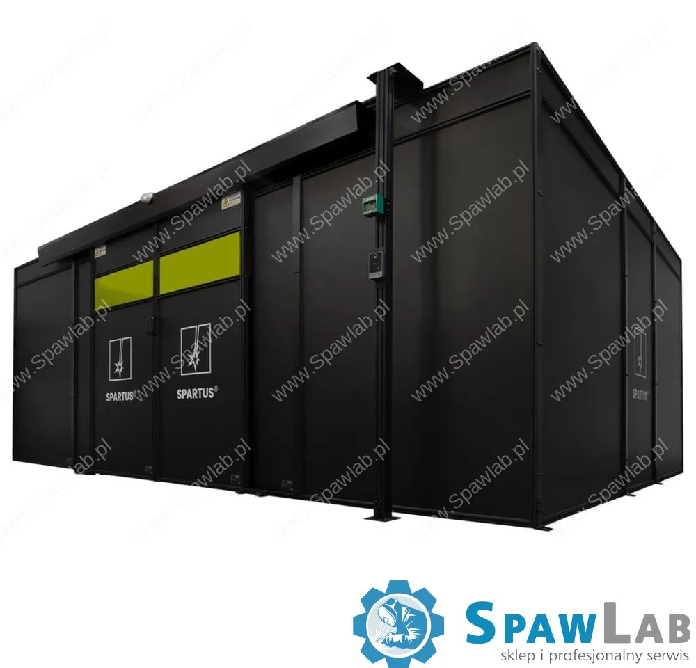 Spartus Zabudowa stanowiska 6000x4000x2250 do spawania laserowego z wyposażeniem, zdjęcie 6