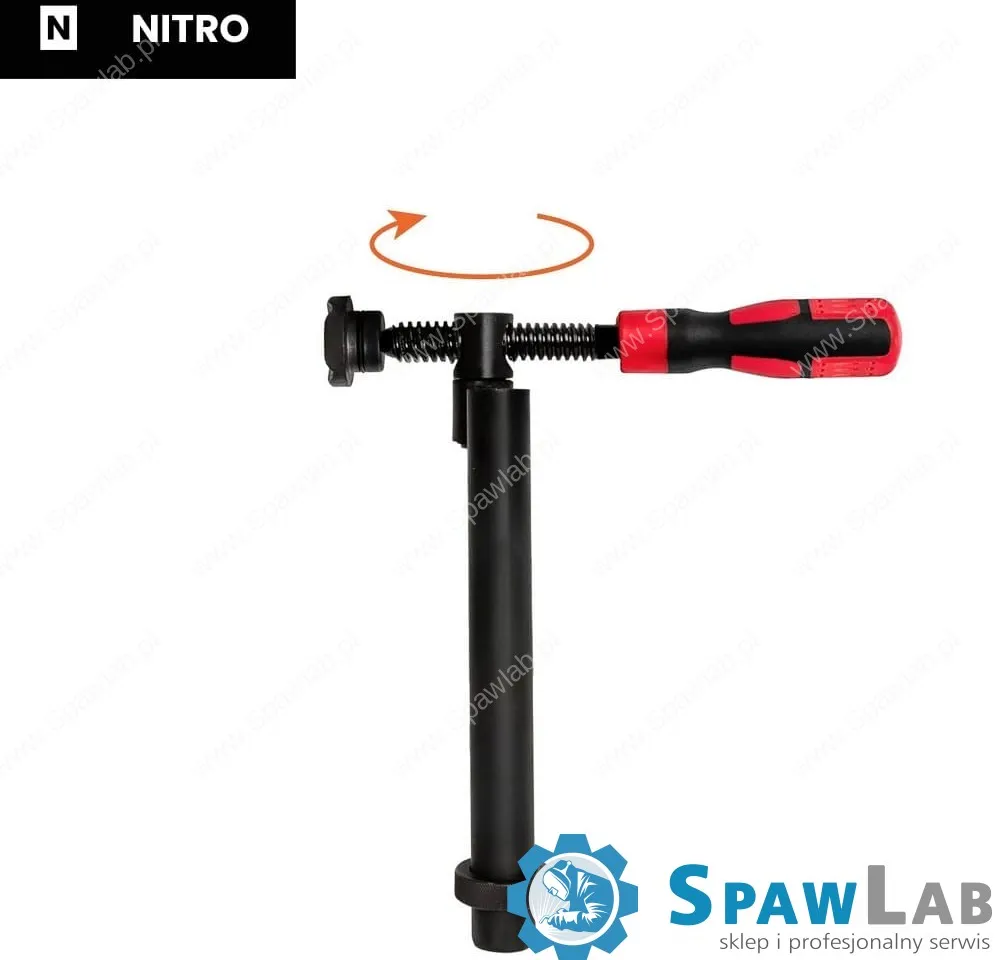 Spartus Zacisk mocujący 100x270mm 90° azotowany