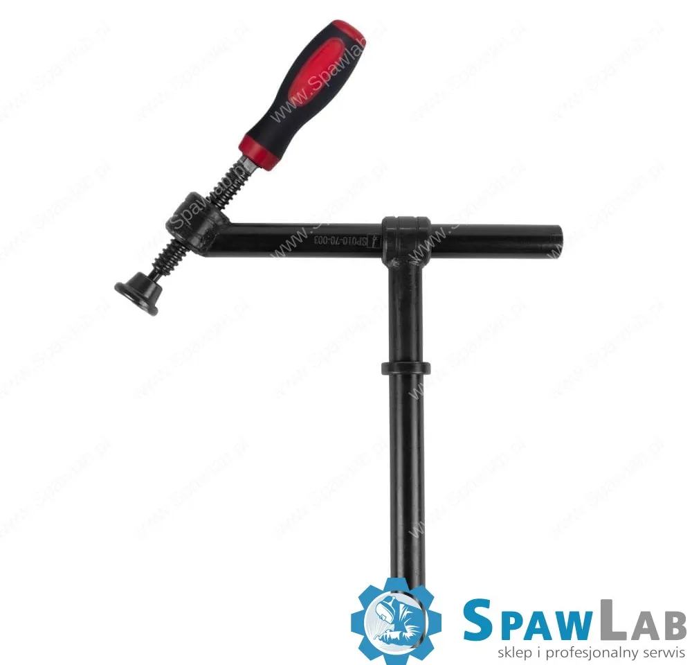 Spartus Zacisk śrubowy 45st. z uchwytem 300×300