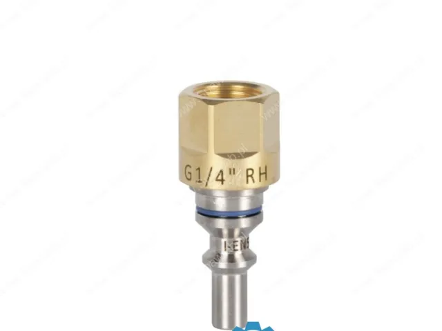 Spartus Złączka przypalnikowa - wtyczka z gwintem wew. G 1/4”RH (tlen)
