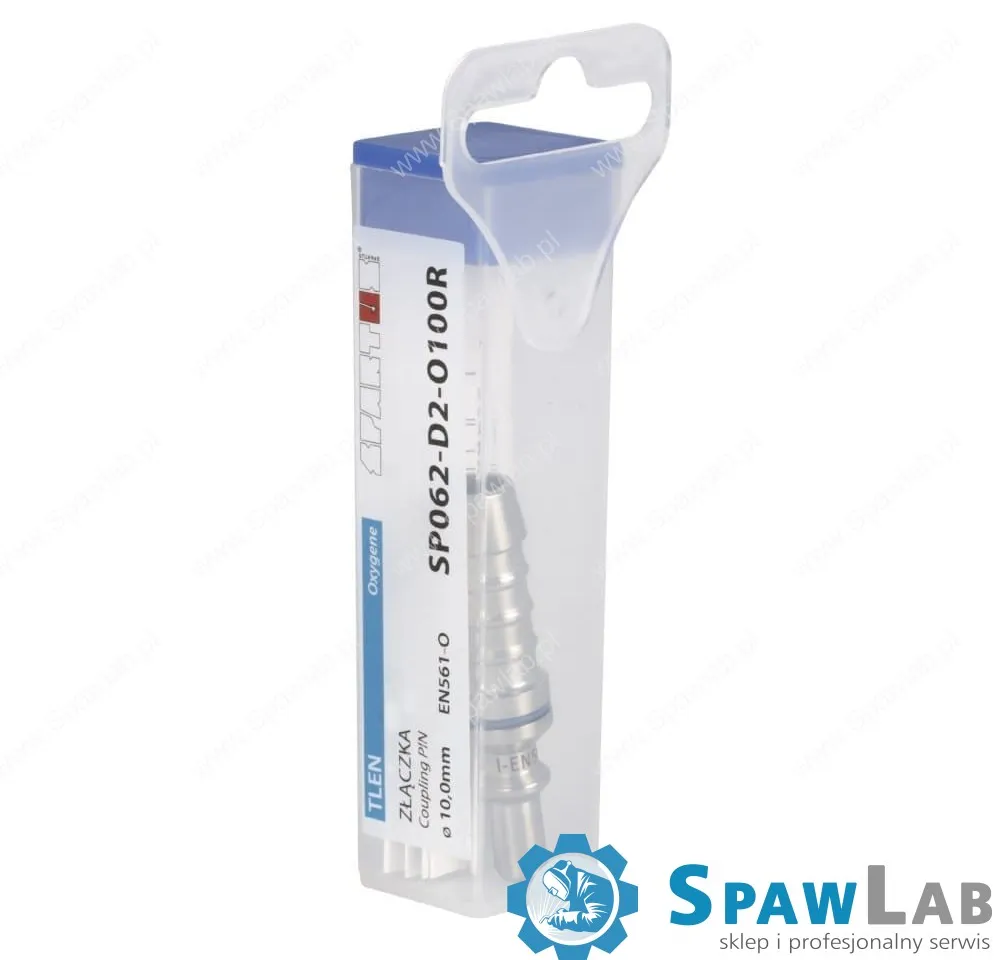 Spartus Złączka przyreduktorowa - wtyczka na wąż fi 10,0mm (tlen), zdjęcie 2