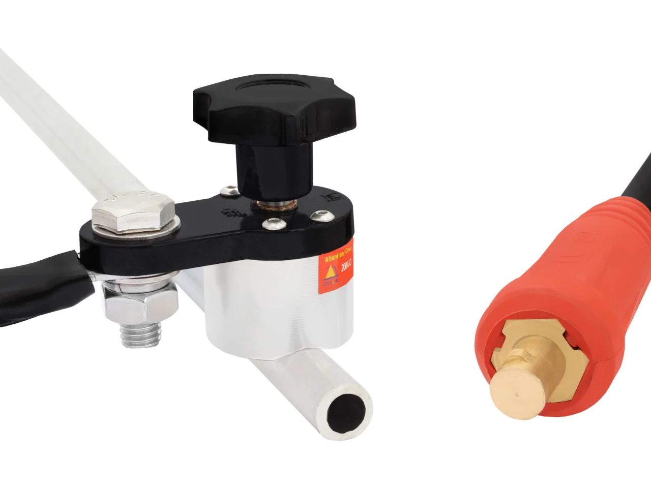 Spawalniczy uchwyt masowy magnetyczny on/off 200A, zdjęcie 4