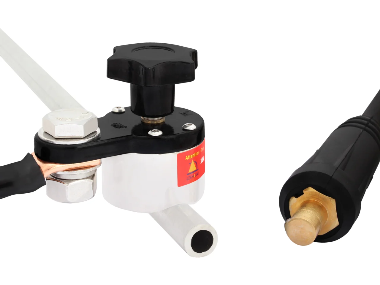 Spawalniczy uchwyt masowy magnetyczny on/off 300A, zdjęcie 4