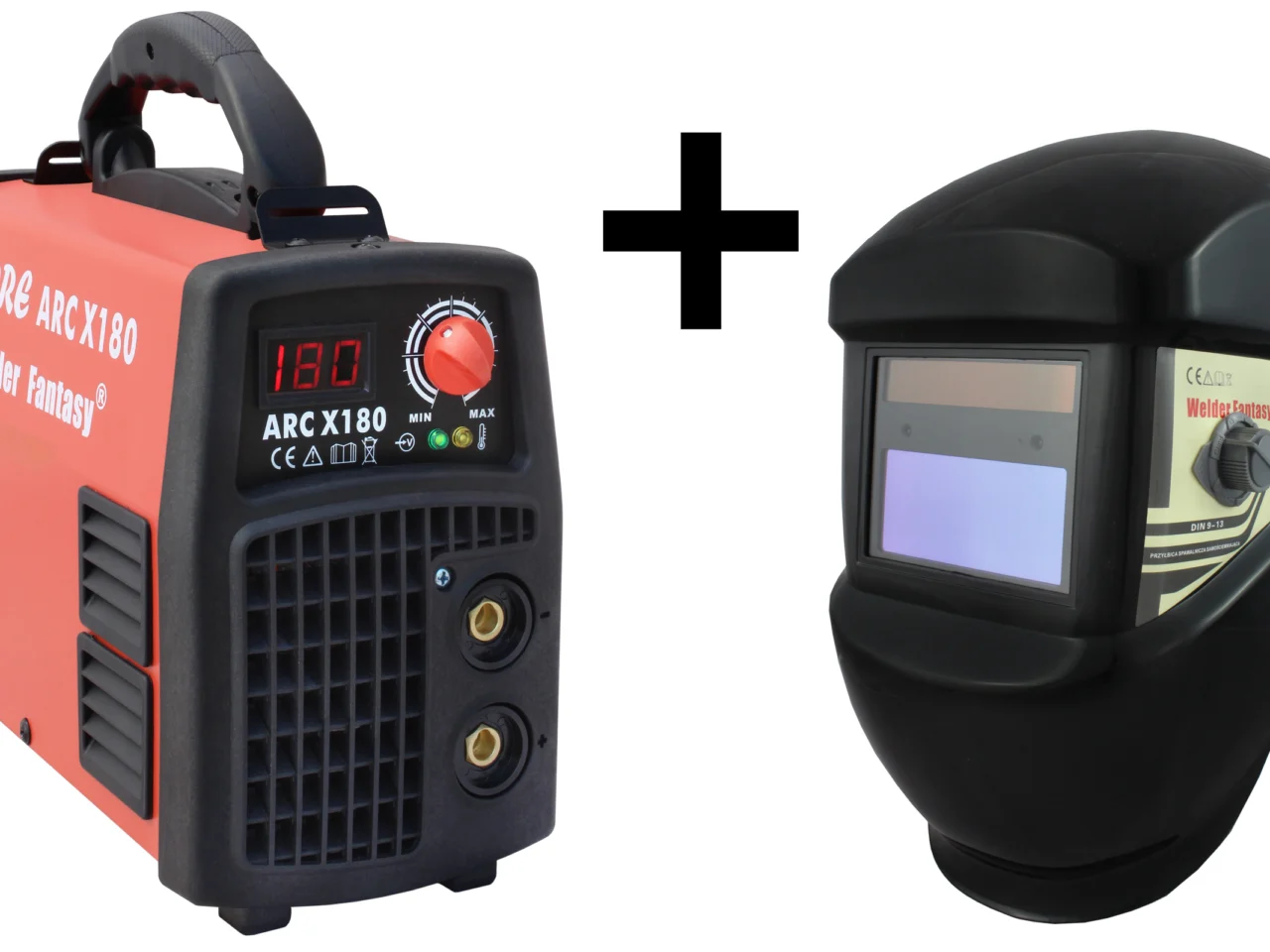 Spawarka ARC MMA ADORE X/180 IGBT Welder Fantasy + przyłbica samościemniająca 3034