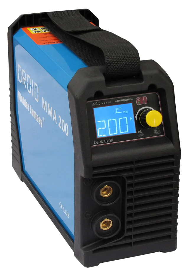 Spawarka ARC MMA inwertorowa DROID MMA 200 Welder Fantasy z opcją TIG LIFT