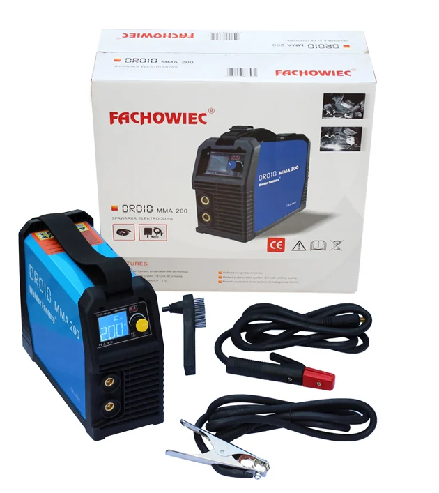 Spawarka ARC MMA inwertorowa DROID MMA 200 Welder Fantasy z opcją TIG LIFT, zdjęcie 4