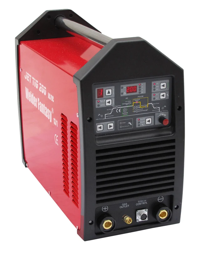 Spawarka inwertorowa JET TIG AC/DC 200 IGBT Welder Fantasy+ uchwyt Parker HOT