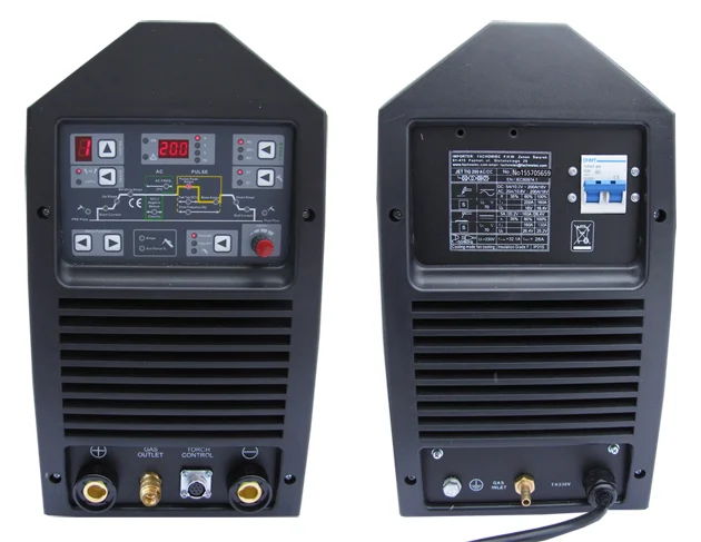Spawarka inwertorowa JET TIG AC/DC 200 IGBT Welder Fantasy+ uchwyt Parker HOT, zdjęcie 3