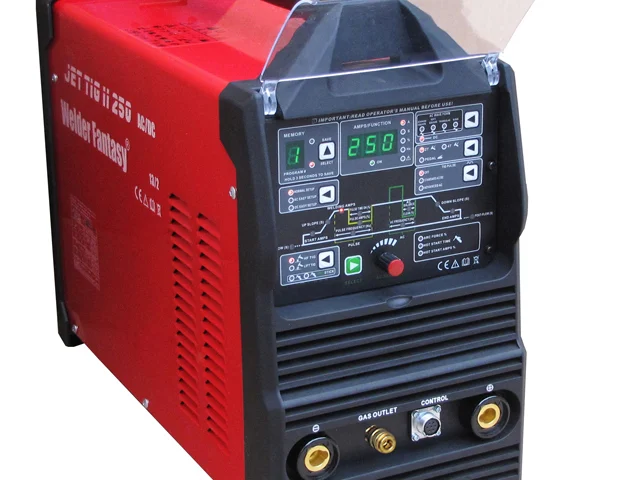 Spawarka inwertorowa JET TIG II AC/DC 250A Welder Fantasy + chłodnica + wózek, zdjęcie 3