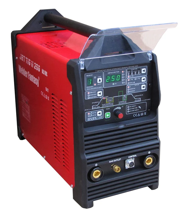 Spawarka inwertorowa JET TIG II AC/DC 250A Welder Fantasy + chłodnica + wózek, zdjęcie 3