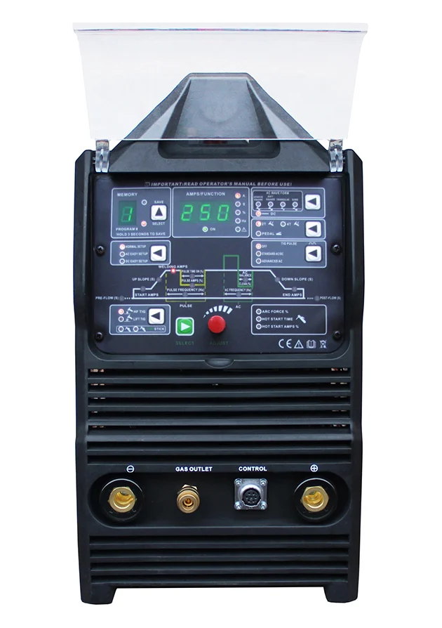 Spawarka inwertorowa JET TIG II AC/DC 250A Welder Fantasy + chłodnica + wózek, zdjęcie 4