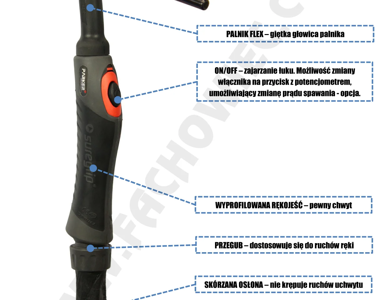 Spawarka inwertorowa JET TIG II AC/DC 250A Welder Fantasy + chłodnica + wózek, zdjęcie 8