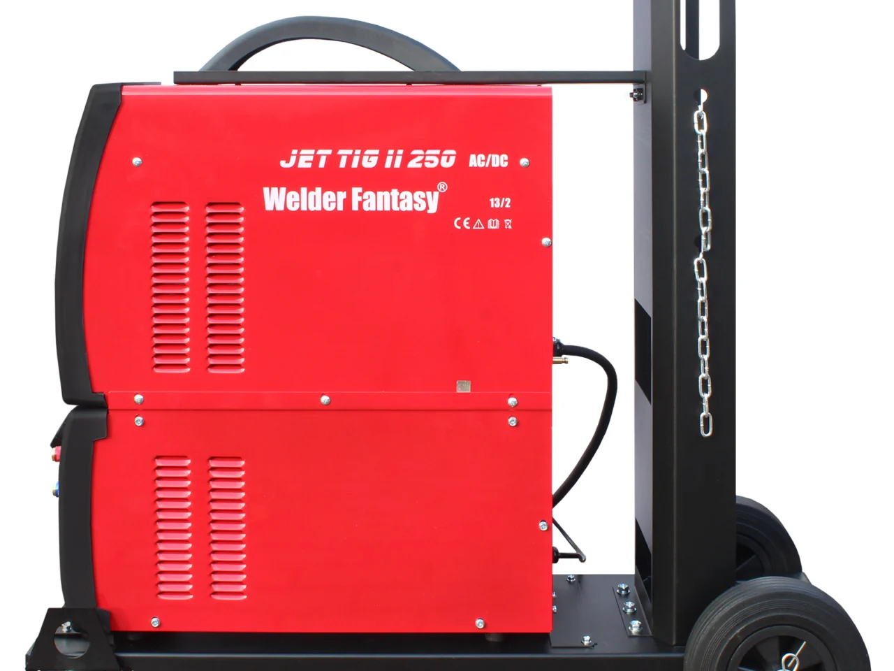 Spawarka inwertorowa JET TIG II TOWER AC/DC 250A IGBT PFC Welder Fantasy + chłodnica + wózek + uchwyt PARKER SGT18 4m HOT, zdjęcie 5