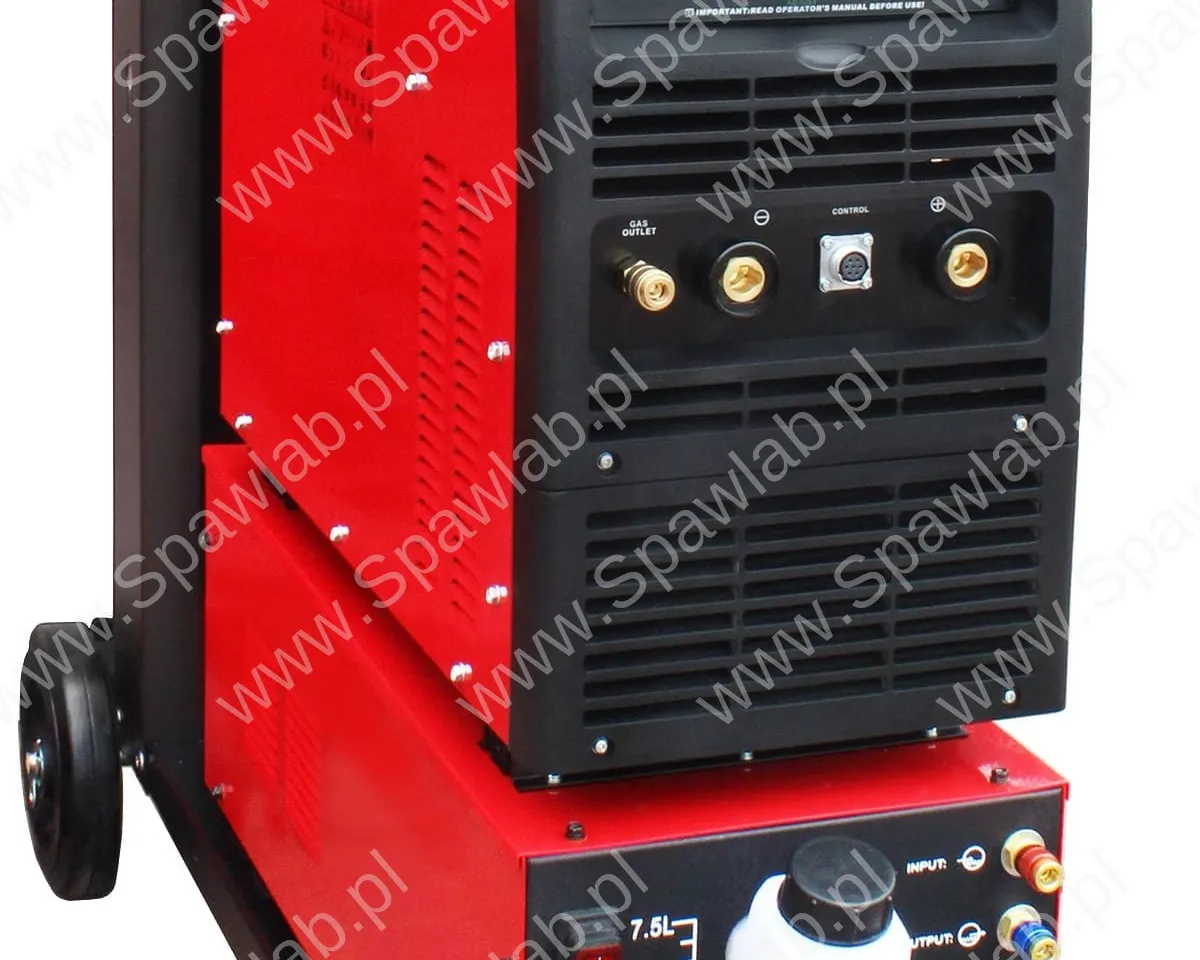 Spawarka inwertorowa JET TIG II Tower AC/DC 400A IGBT PFC Welder Fantasy + chłodnica + wózek + uchwyt ARC-T5W 8m
