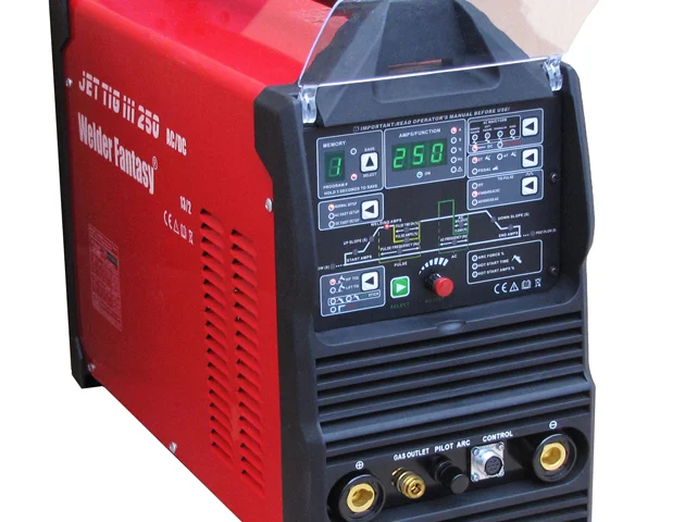 Spawarka inwertorowa JET TIG III AC/DC 250A Welder Fantasy + chłodnica + wózek, zdjęcie 3