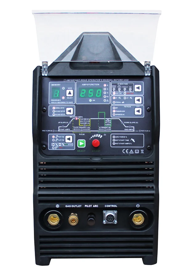 Spawarka inwertorowa JET TIG III AC/DC 250A Welder Fantasy + chłodnica + wózek, zdjęcie 4