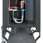 Sprężarka śrubowa ARROW II VSD 15 kW/500 710-1100 l/min. 16 Bar zestaw na zbiorniku poziomym 500L+ osuszacz + filtry ISO 8573-1 1:4:1, zdjęcie 10