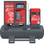 Sprężarka śrubowa ARROW II VSD 15 kW/500 710-1100 l/min. 16 Bar zestaw na zbiorniku poziomym 500L+ osuszacz + filtry ISO 8573-1 1:4:1, zdjęcie 4