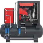 Sprężarka śrubowa ARROW II VSD 15 kW/500 720-1800 l/min. 10 Bar zestaw na zbiorniku poziomym 500L + osuszacz + filtry ISO 8573-1 1:4:1, zdjęcie 7